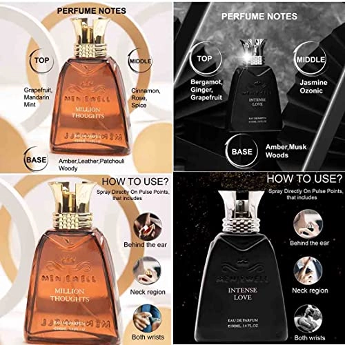 INTENSE LOVE - 100ml + MILLION THOUGHTS - 100ml