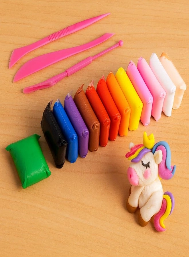 Super Light Air Clay - for Kids Sculpting Tools Pack 24 pcs.