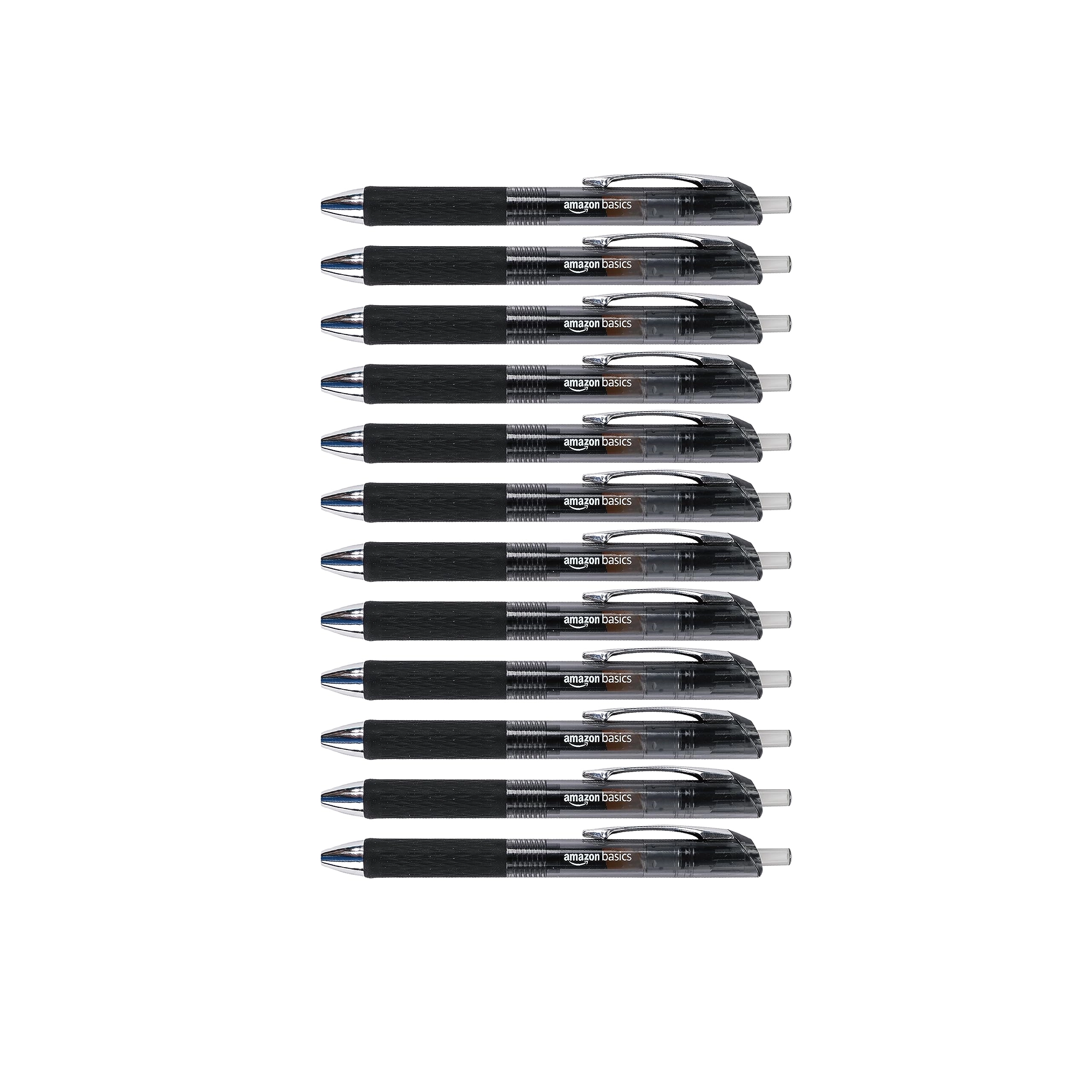 Retractable Gel Pens - 12-Pack 0.7mm