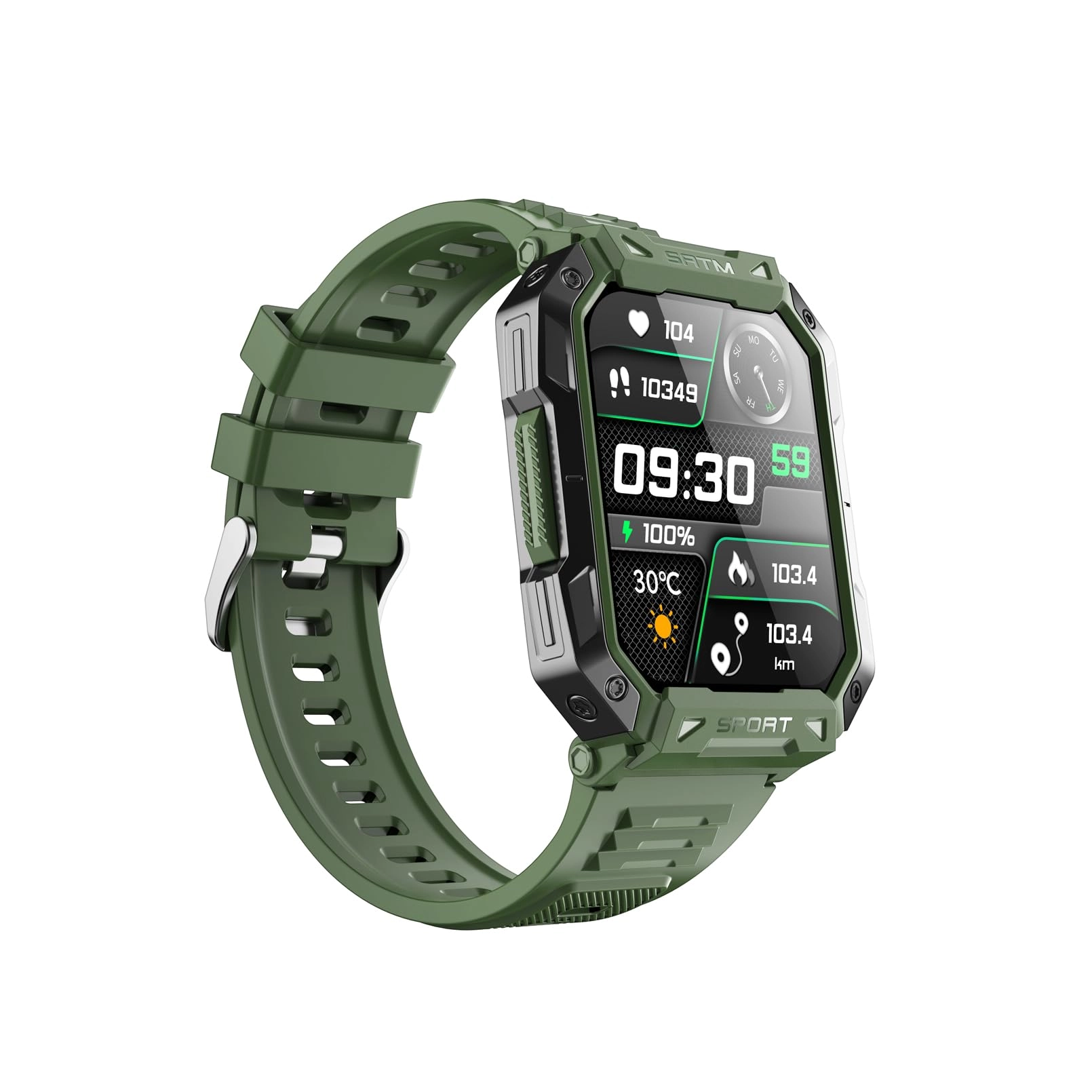 Blood Sugar Smart Watch - 1.32 Inches