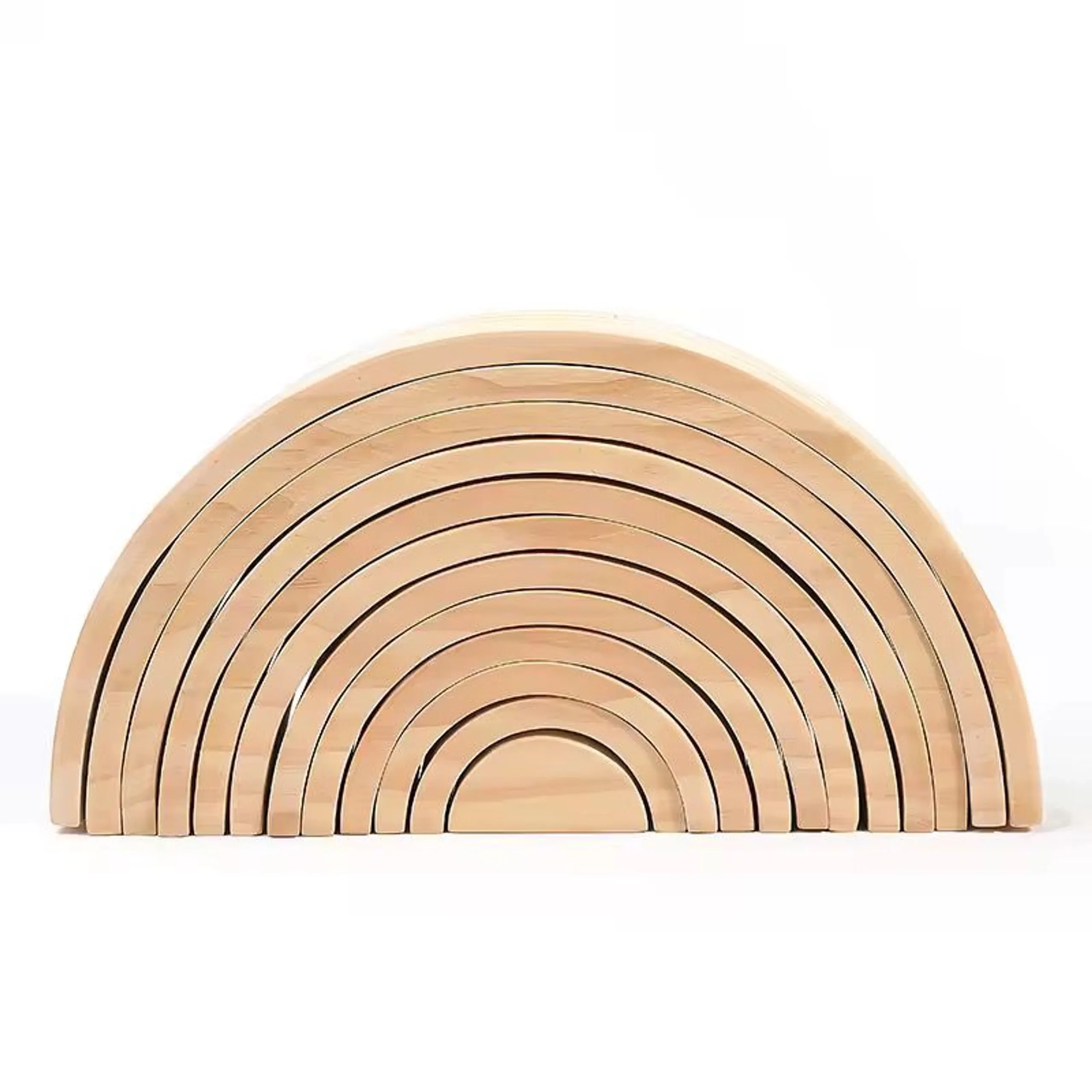 NO_BRANDED Wooden Stacks - 12 months+ 12 pieces