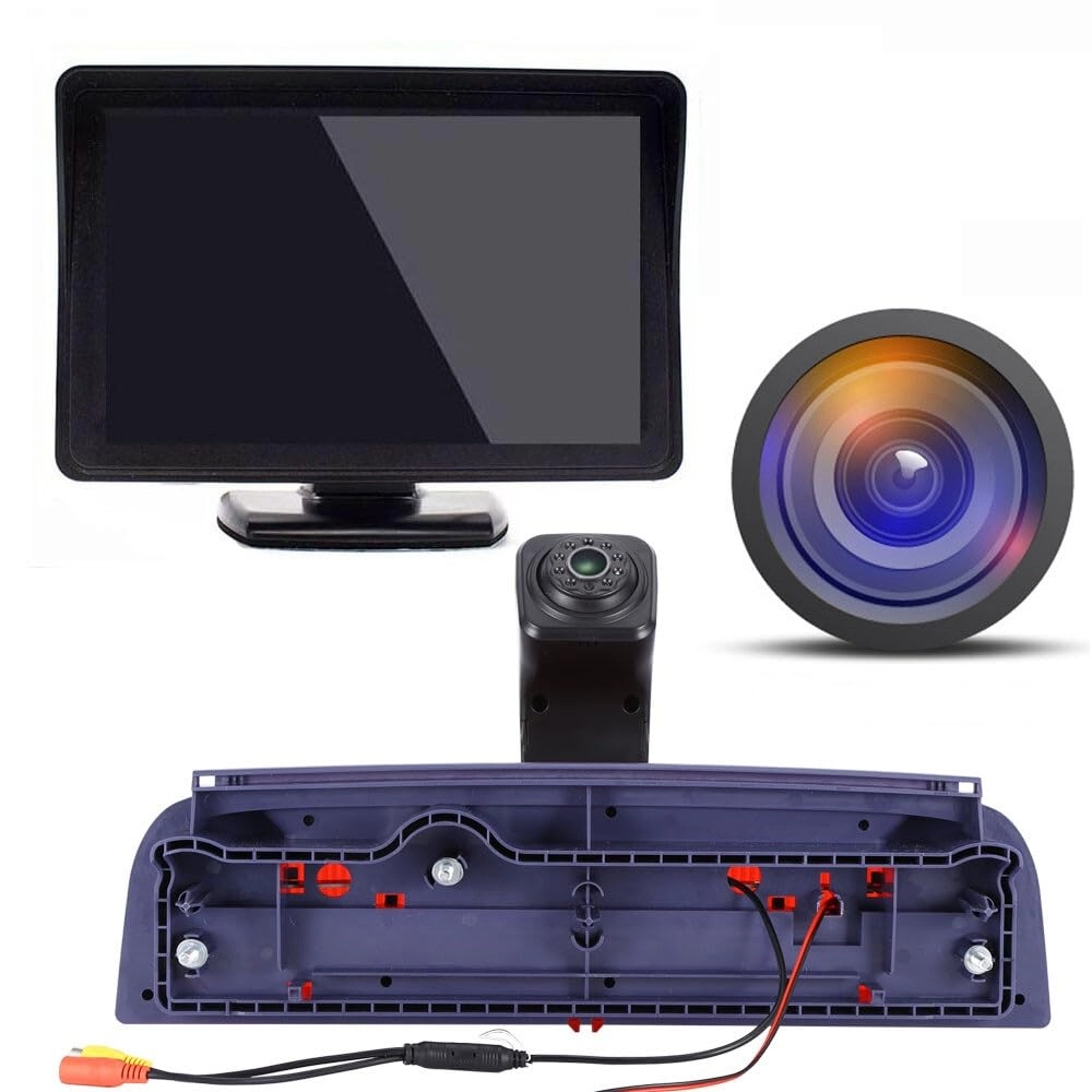 hongtawolo Brake Light Reversing Camera - Night vision 520 TV lines
