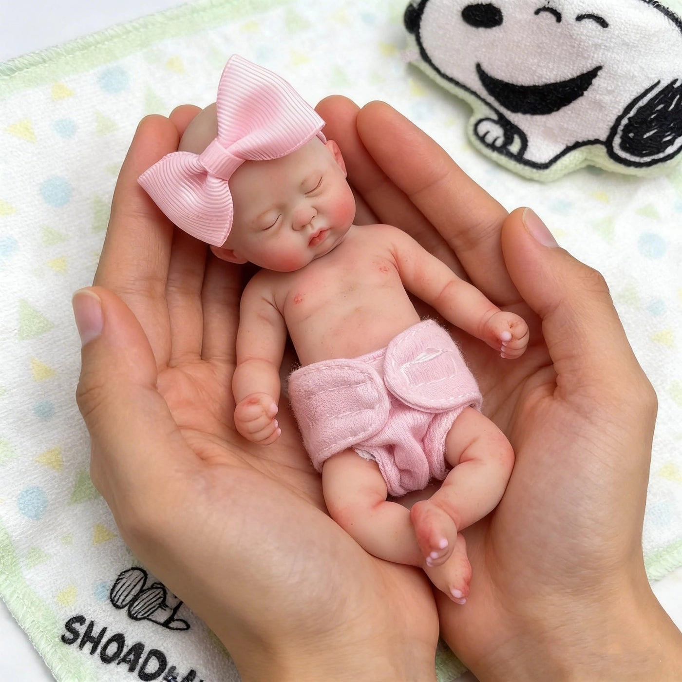 Mire & Mire Reborn Baby Doll - 5.5 Inch Silicone Girl