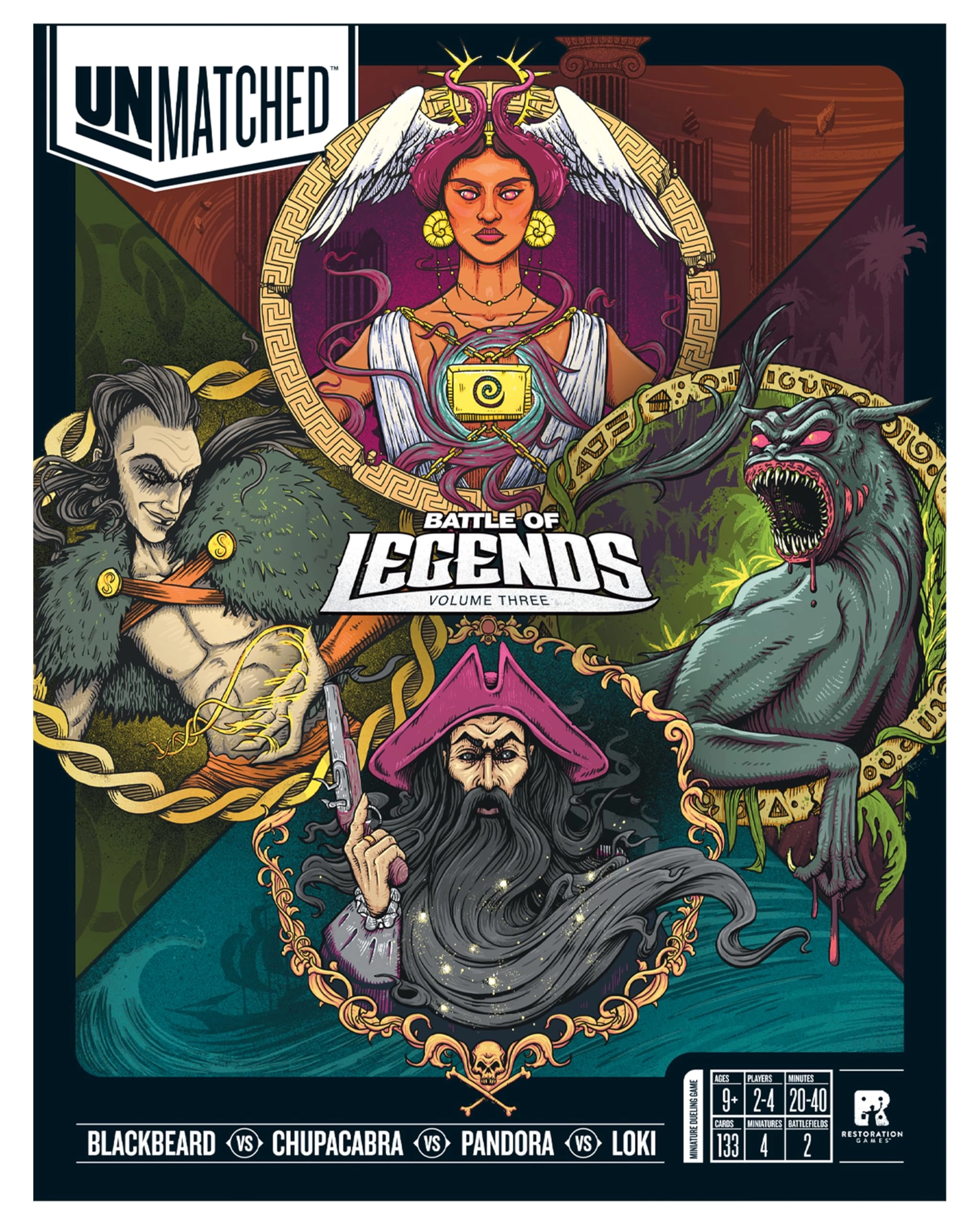 Unmatched: Battle of Legends, Vol. 3