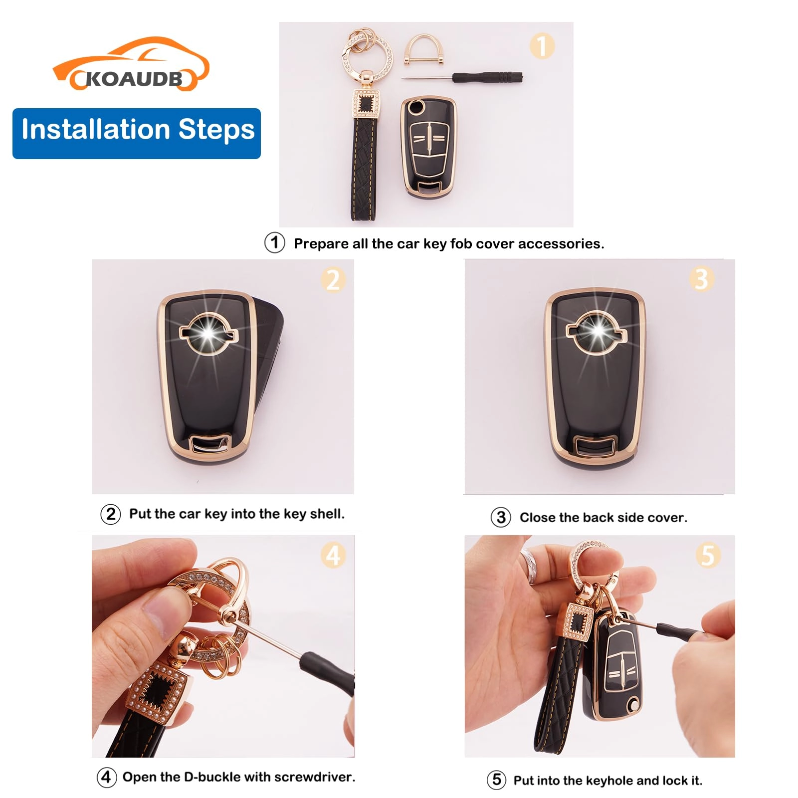 Car Key Cover - Solid