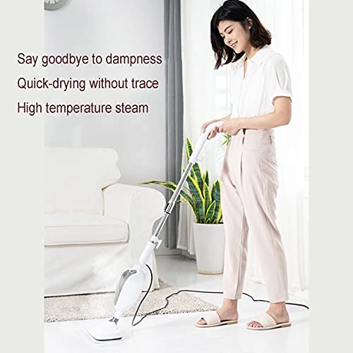 Handheld Steam Mop Cleaner - Silver 1 Mop Pad Flat mop