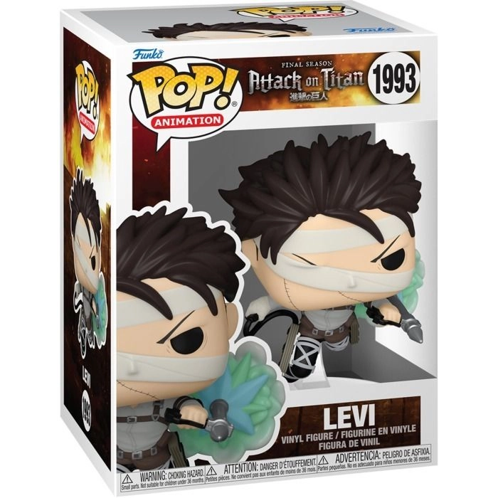 Levi - Attack on Titan - POP! Animation Geekay Exclusive (11.8 cm)