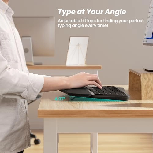 Wireless Ergonomic Keyboard - Wireless