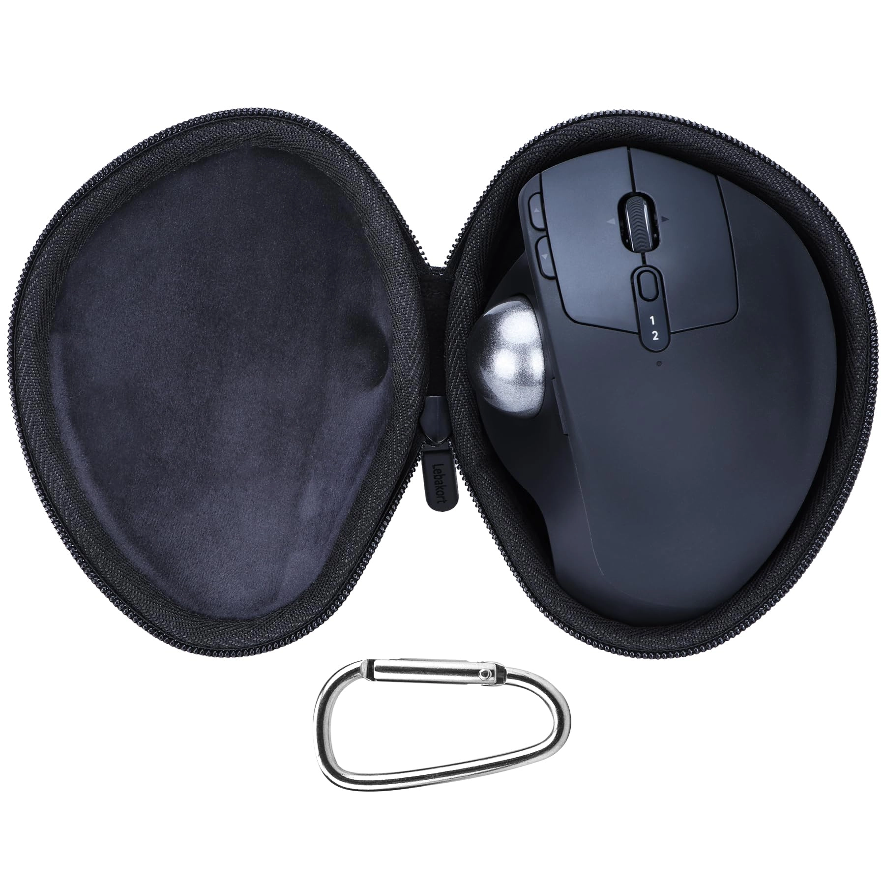 Lebakort Hard Case Compatible with Ergo M575 / Ergo M575S / MX Ergo / MX Ergo S Trackball Mouse - Black Waterproof