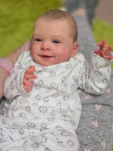 Reborn Baby Doll - 18 inches Vinyl Silicone Girl Ages 3+