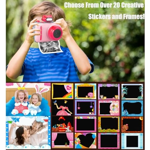 WJ-PO5F-V3.0 - Instant Print 1080P Pink