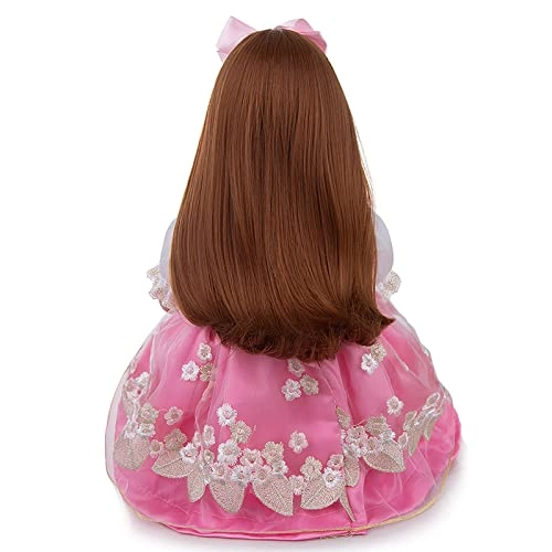 Rebirth Baby Doll - 48cm/58cm Silicone Limbs Cloth Body Panda Clothes Gift Set