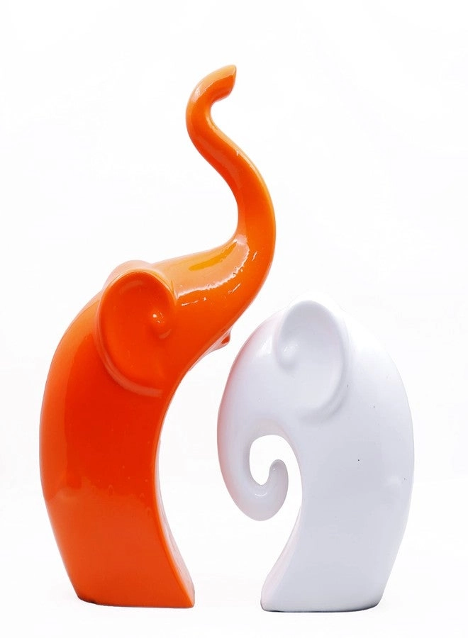 GW Creations Charm Elephant Couple - Polyresin