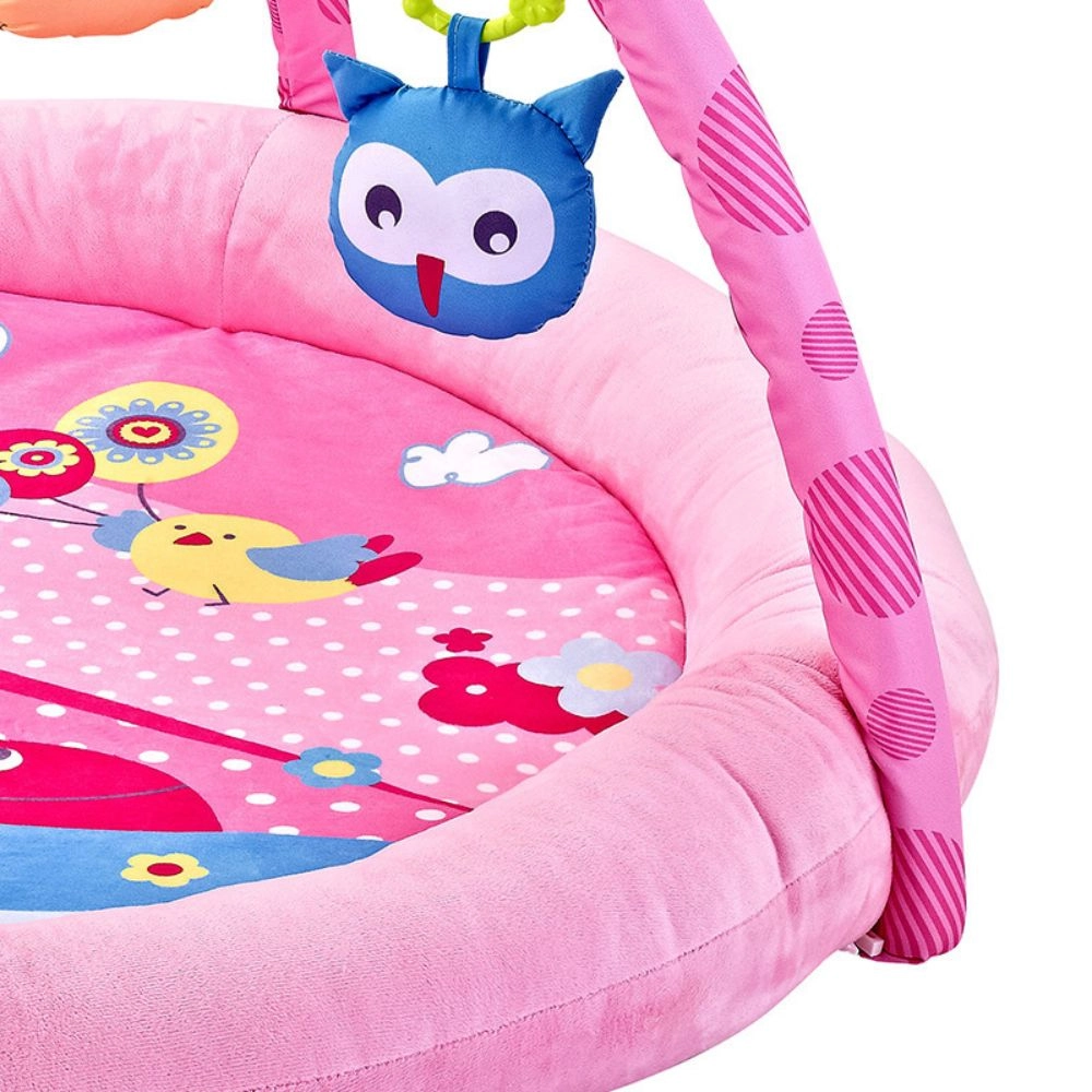 Baby Round Comfy Play Mat Activity Gym - car and airplane 0 months