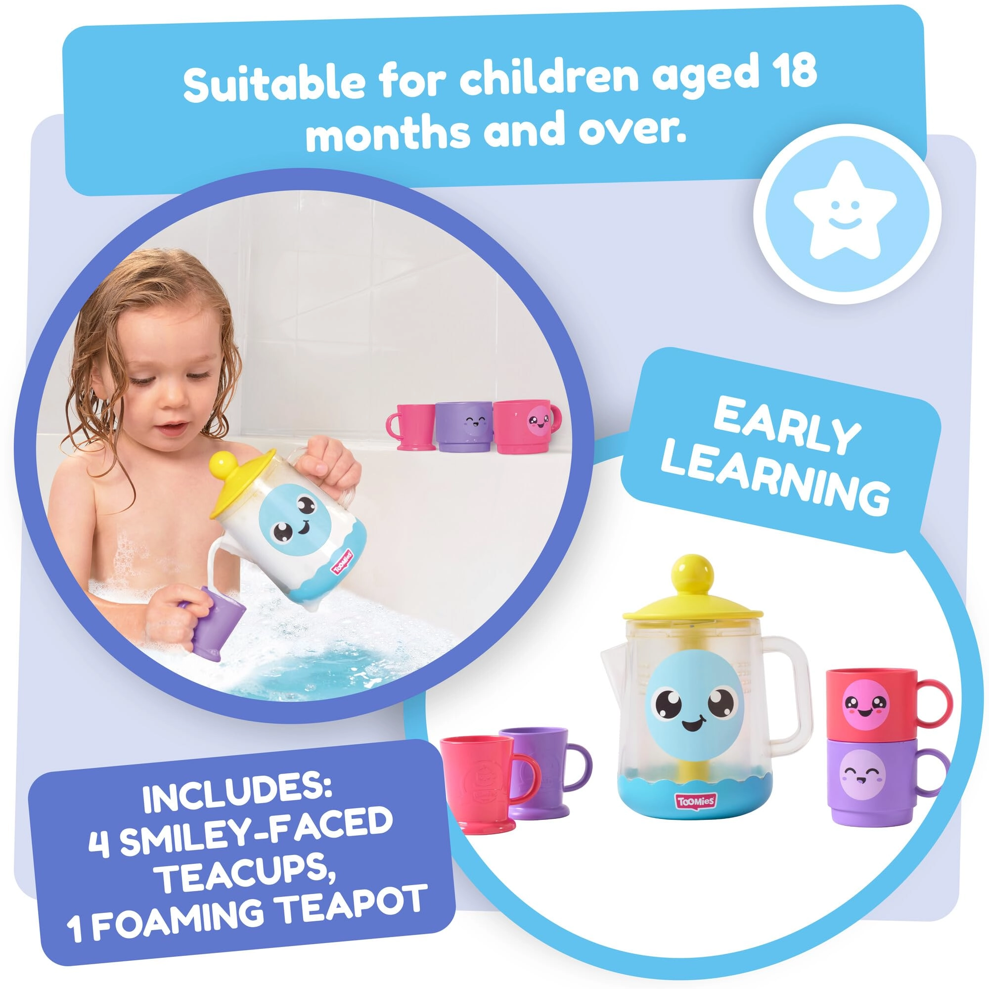 Bubble & Brew - Foaming Teapot Pretend Tea Party