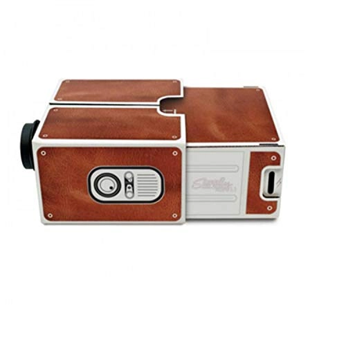 Portable Cinema Cardboard 2.0 - LED Brown