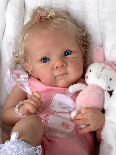 Reborn Baby Doll - 18 Inch Silicone Girl Ages 3+