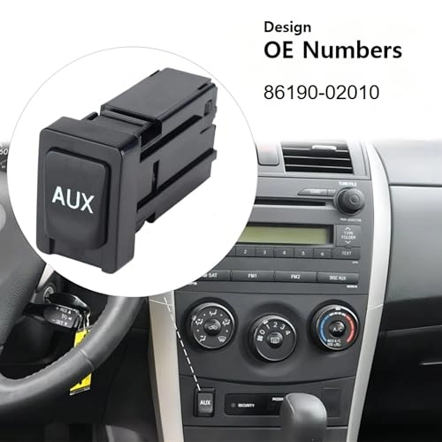 Auxiliary Input Adapter - Compatible with 2007-2014 Toyota
