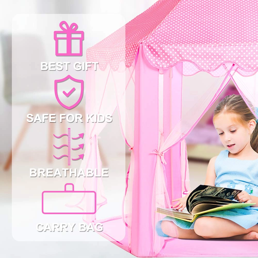 Princess Tent - Large Pink
