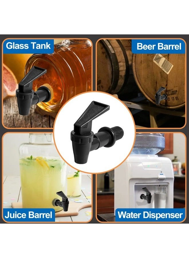 Replacement Cooler Faucet - 2pcs Black