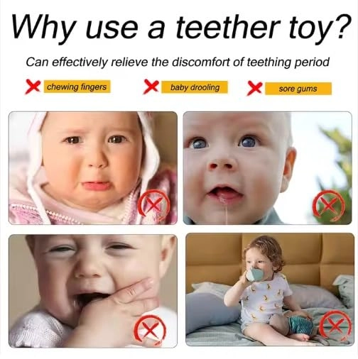 Infant Teether - Silicone