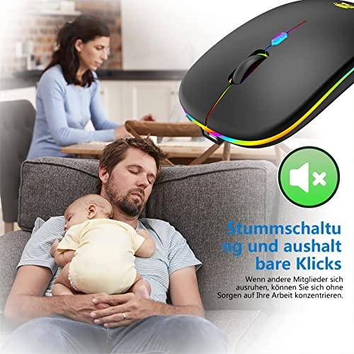 Rechargeable Wireless Mouse - Bluetooth