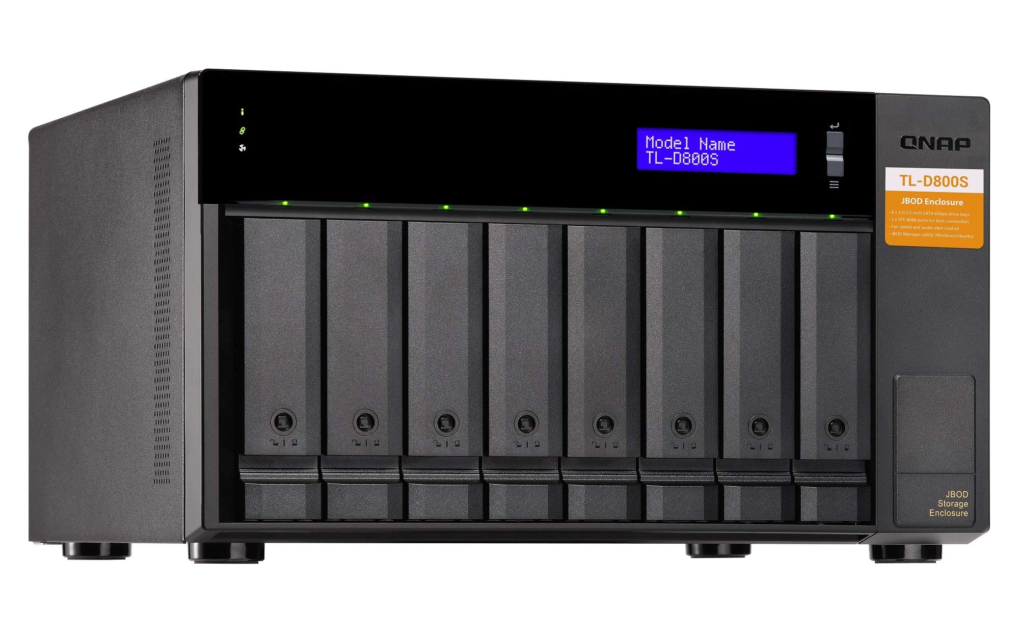 QNAP TL-D800S - 8-bay