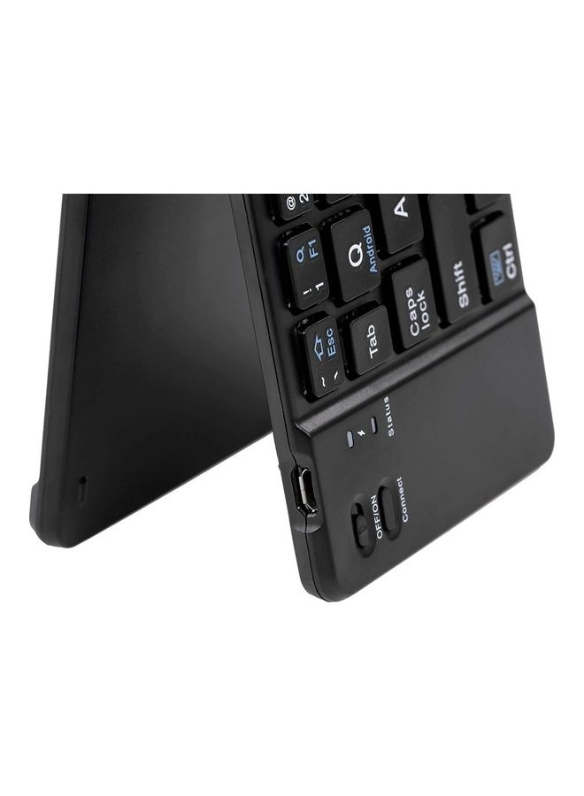 Round Keycap Touch Keyboard Case - Wireless
