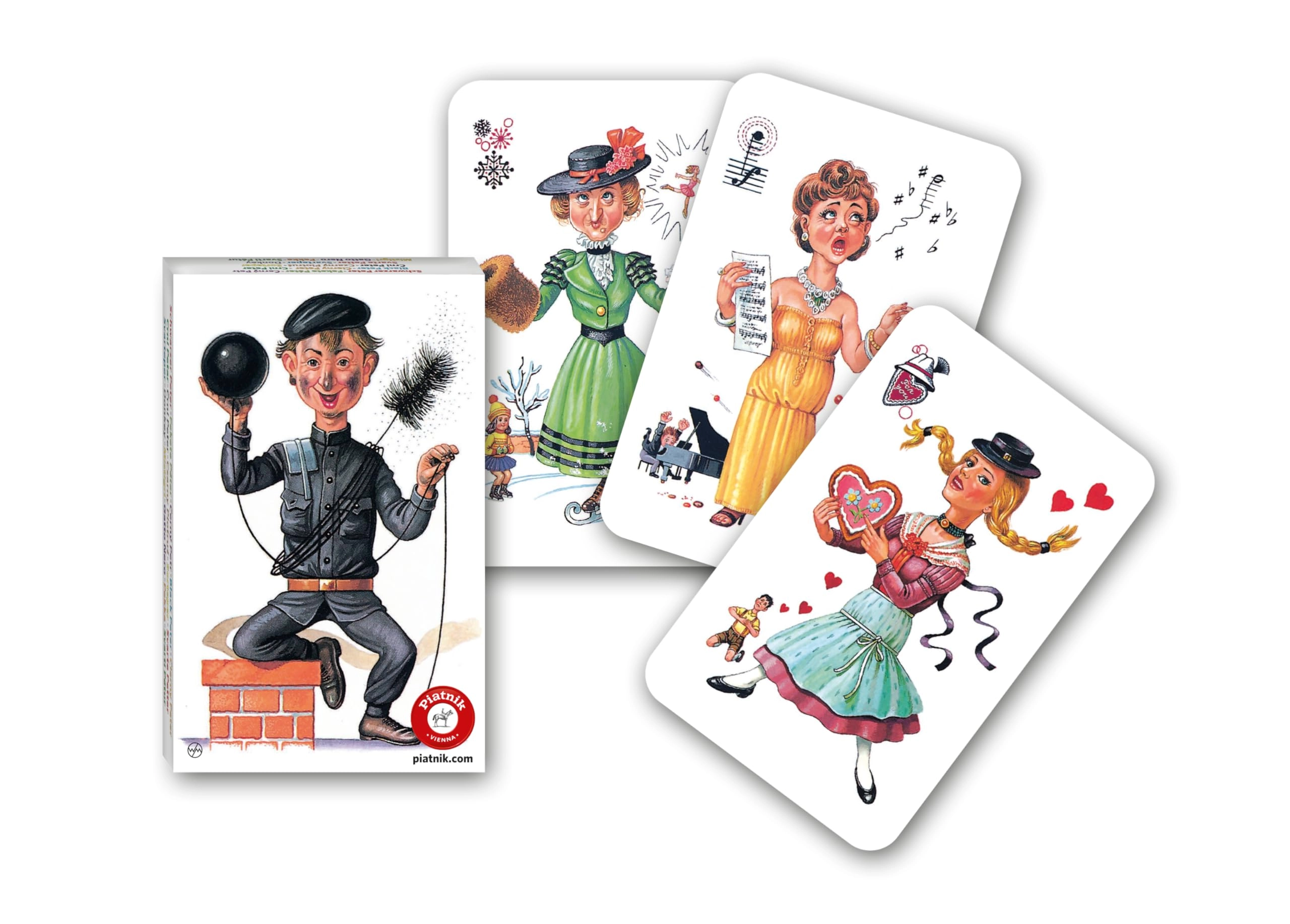 Piatnik Black Peter: Nostalgic Pictures - Card Game