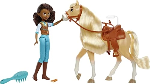 Pru Doll - 7 in 7 Movable Joints + Chica Linda Horse - 8 in Soft Mane & Tail Ages 3+