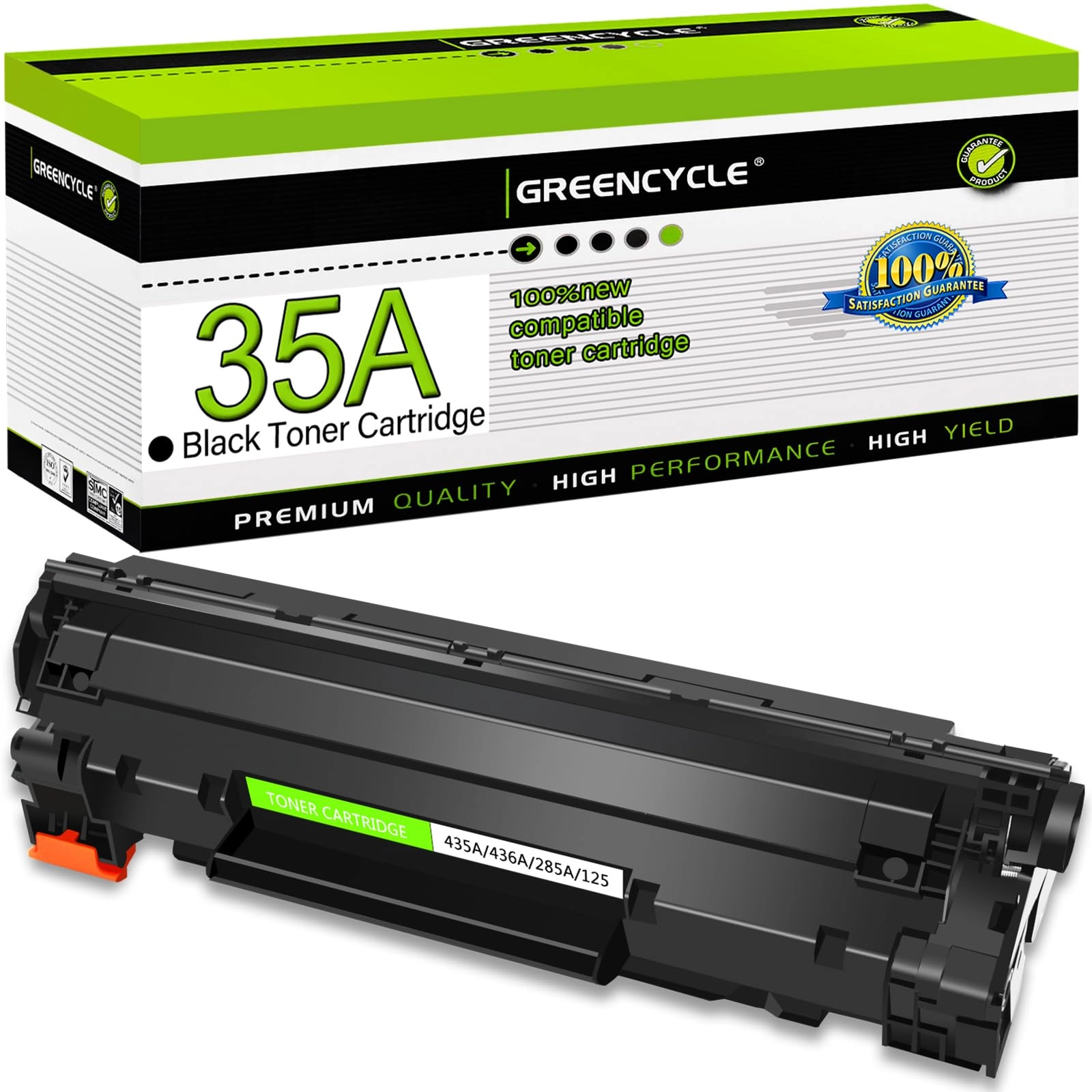GREEN CB435A - Black