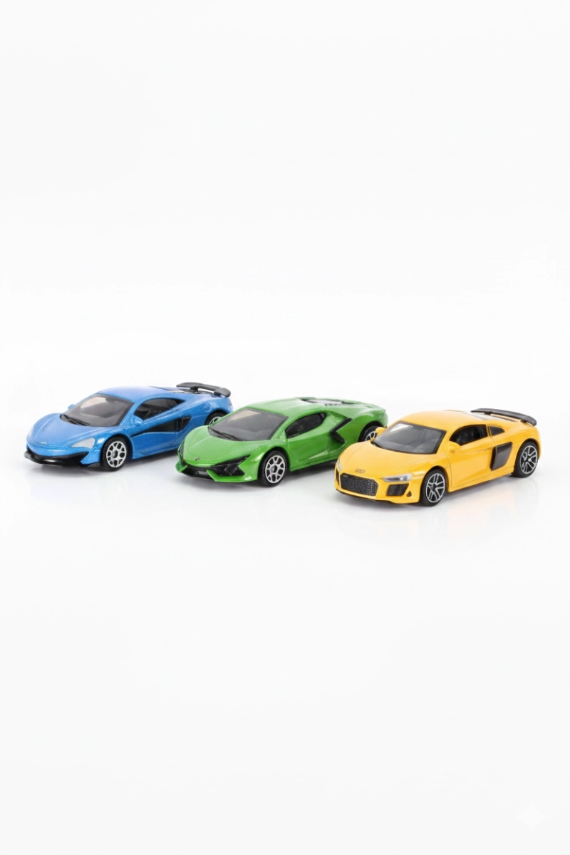 D-Power McLaren 600LT + Lamborghini Revuelto + Audi R8 2019 - 1:64