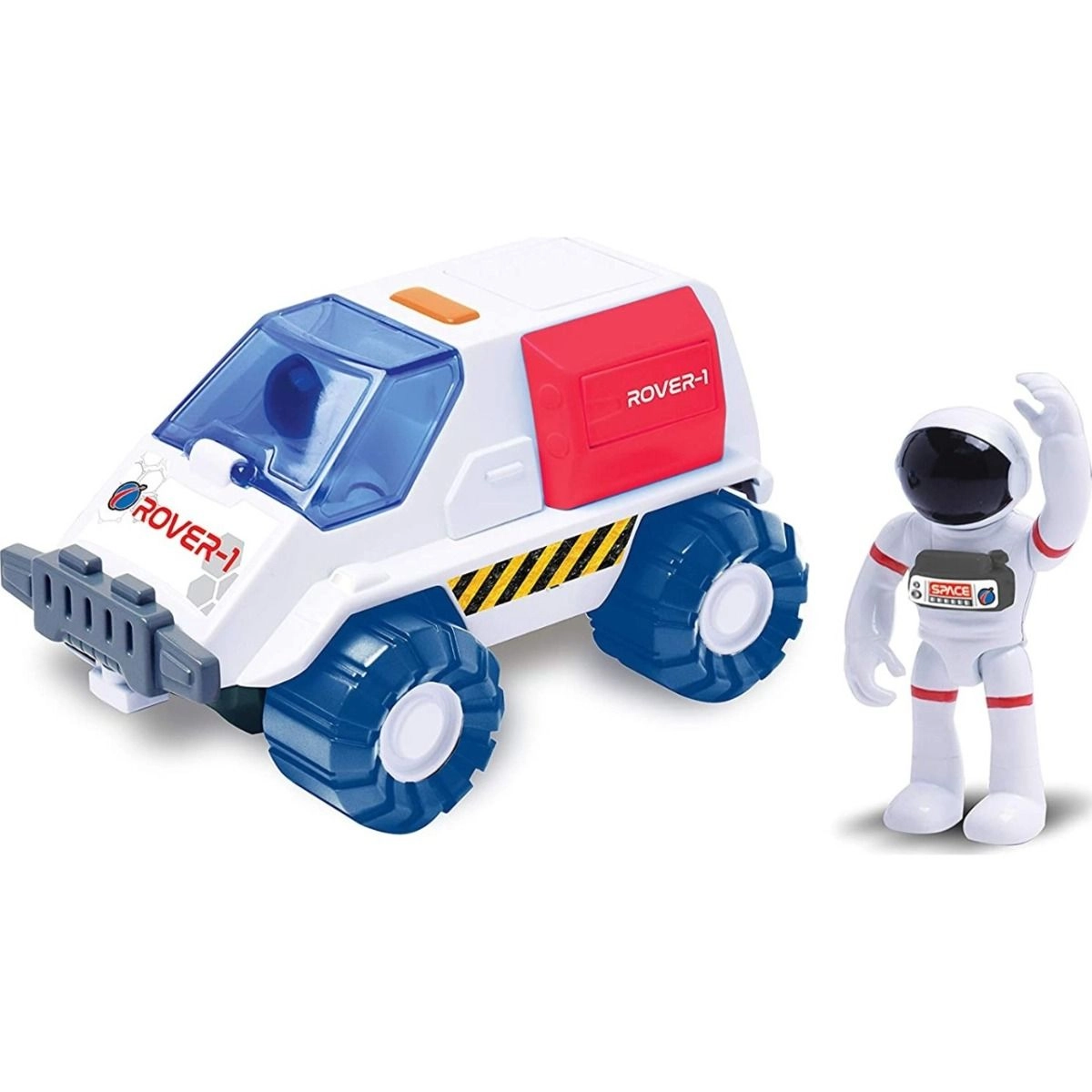 Space Rover - 7 x 8 inches astronaut figure open cockpit