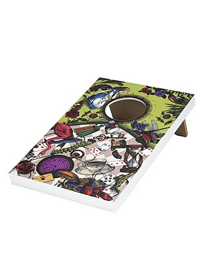 Down The Rabbit Hole - Alice in Wonderland Corn Hole Game