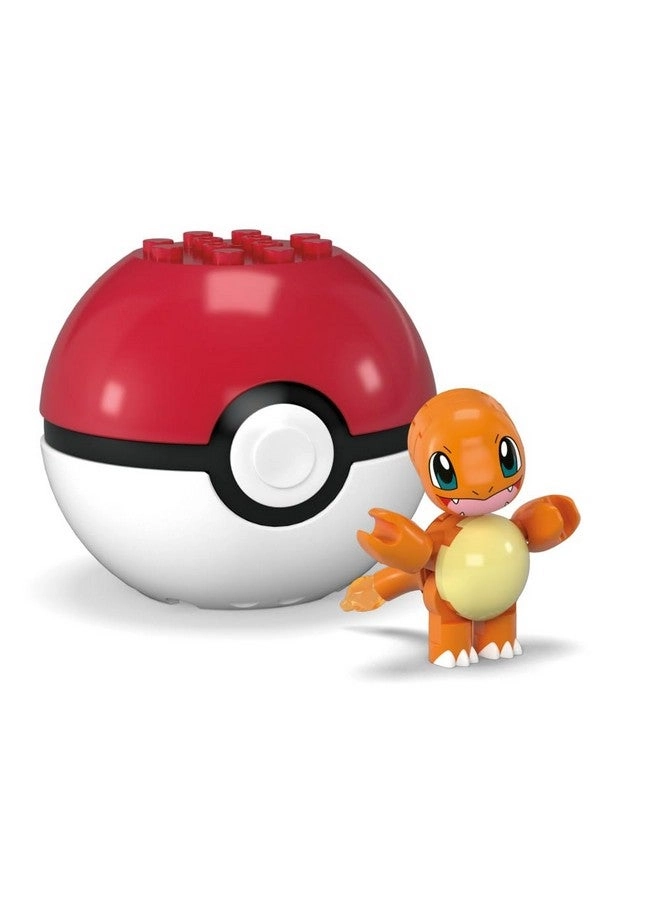 MEGA Pokémon Evergreen Charmander Ball - Construction Toy