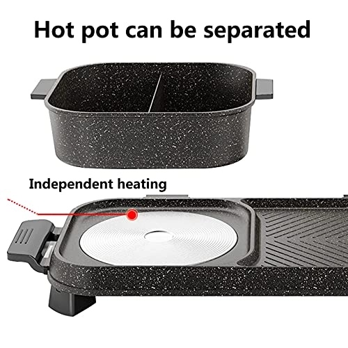 2-tier electric grill pan - 1200 W 5-7 peoples