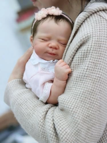 Loulou Reborn Baby Doll - 20 inch Full Body Vinyl Girl Ages 3+