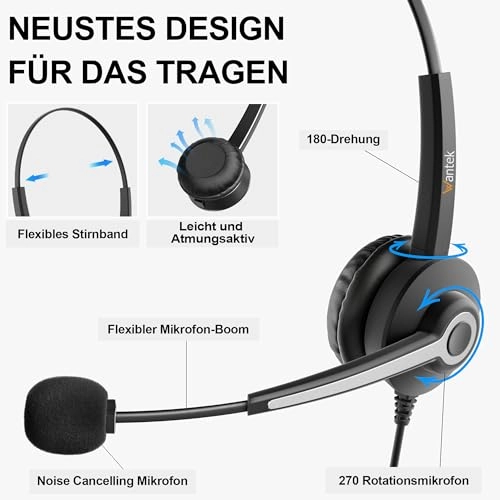 682NUSB Wired Headset