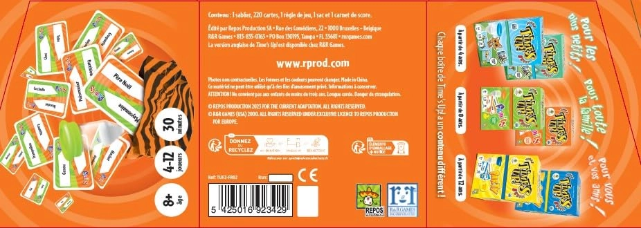 Time's Up: Family - Orange Version (Dutch, French)