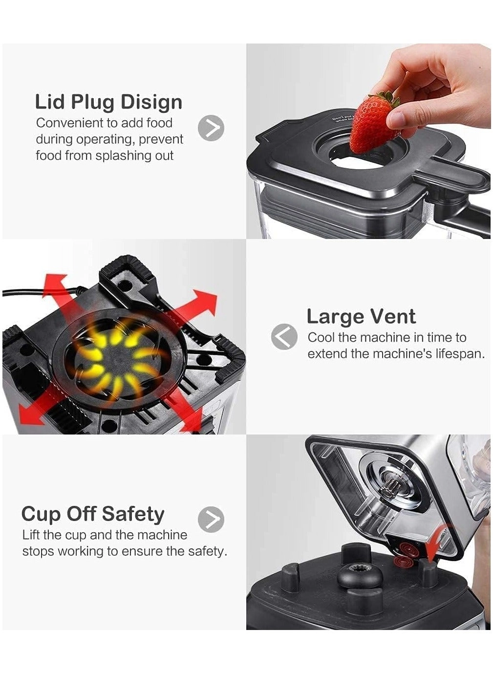 Professional Blender - 2000W