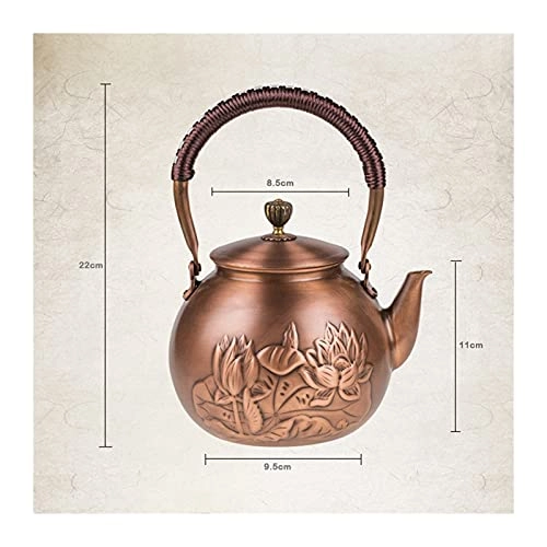 Teapot - Red copper 600ML
