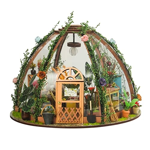DIY Miniature House Kits - LED Light Garden Design