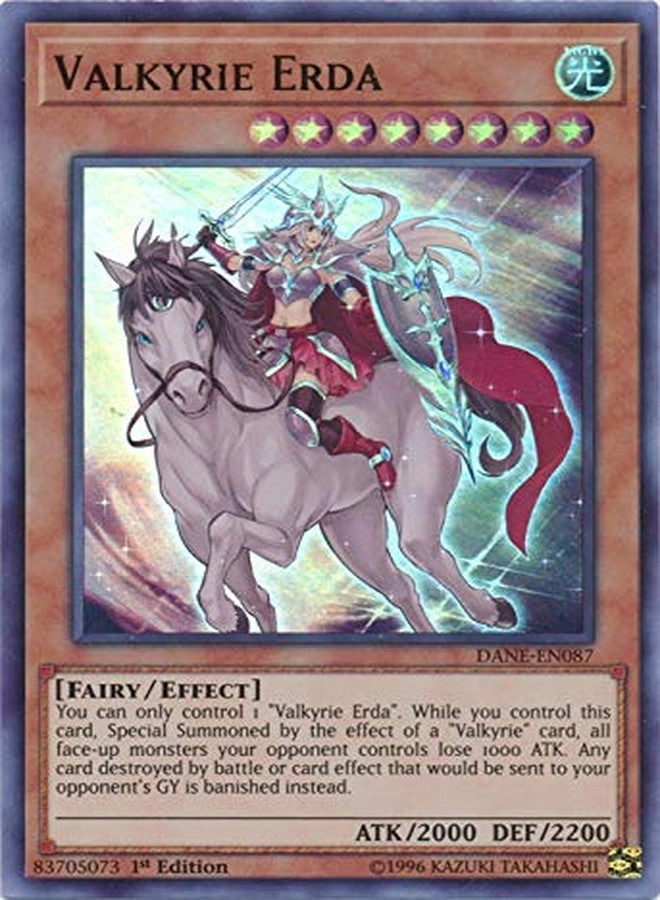 Yu-Gi-Oh! Valkyrie ERDA DANE-EN087 - 1st Edition