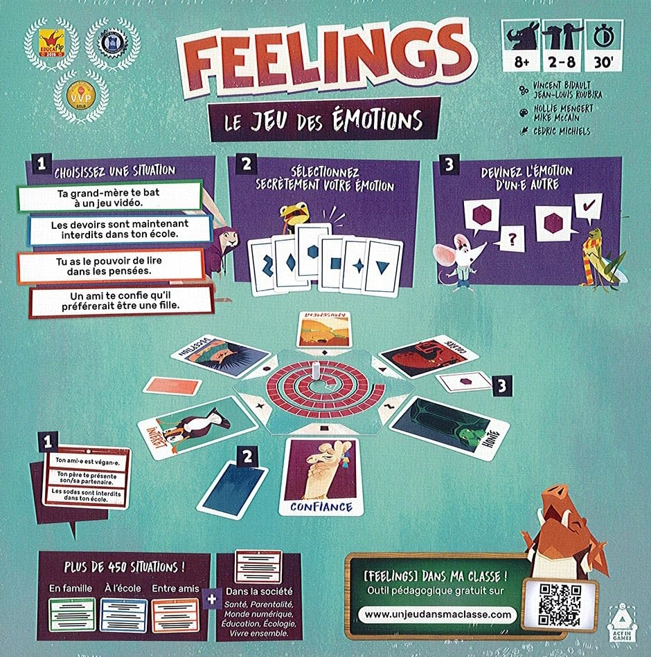 Feelings - 8 years and up + Dis Ta Vie Junior + Bottle Opener