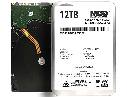 3.5" 7200rpm 256MB SATA 6Gb/s (MD12TBGSA25672) - 12TB