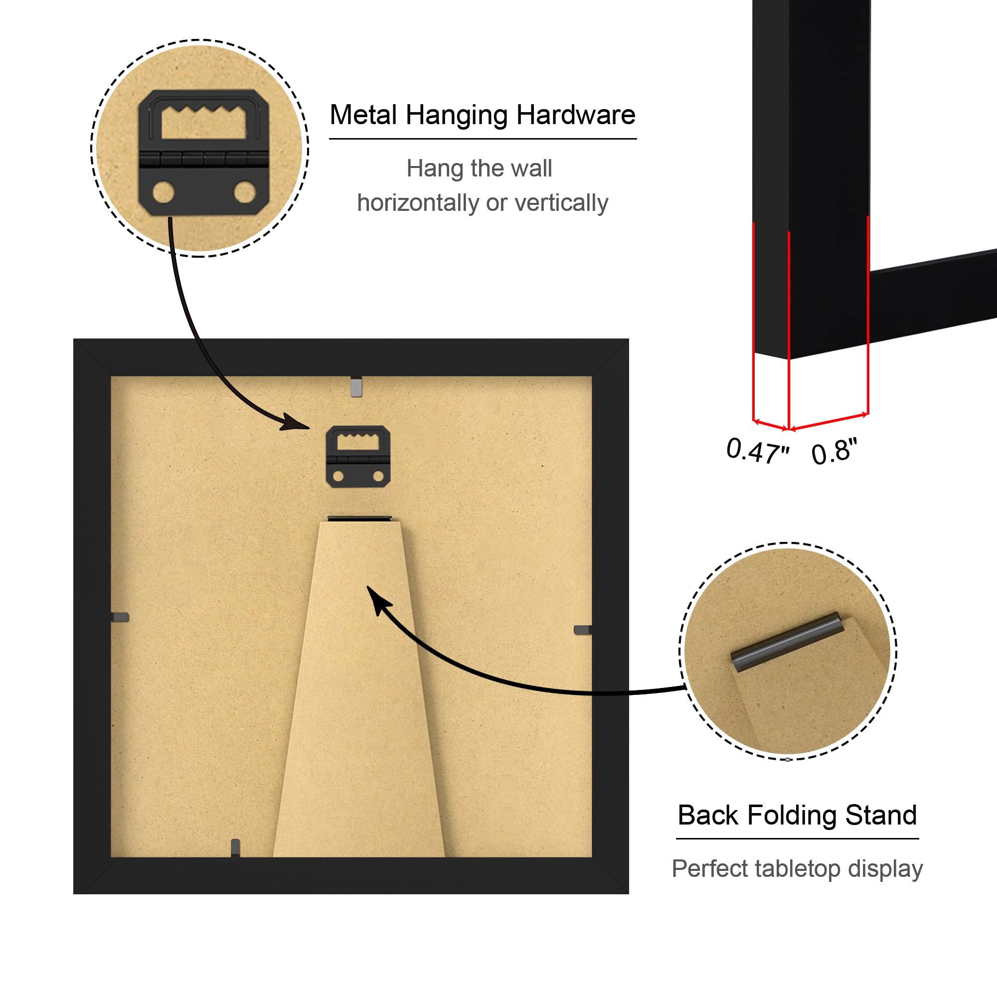 8x8 Picture Frame - 8x8