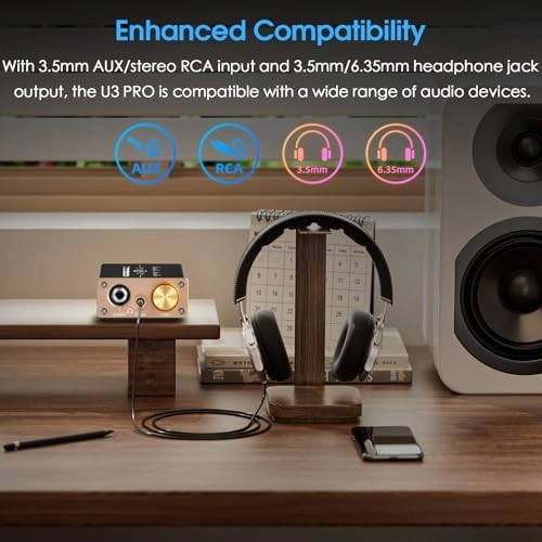 U3 PRO - 1500mW 18-600Ω 3.5mm & 6.35mm