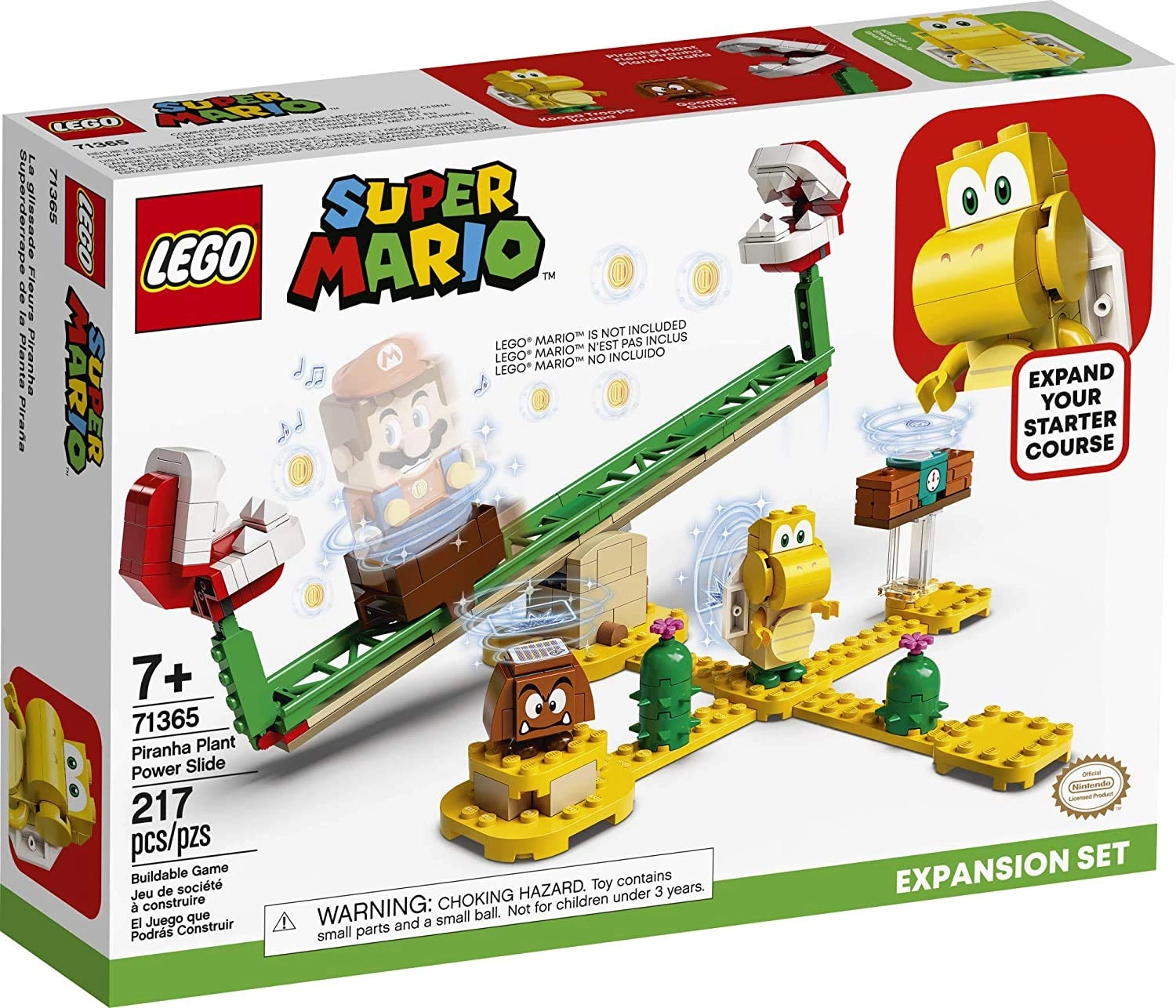 Super Mario Piranha Plant Power Slide Expansion Set (71365)