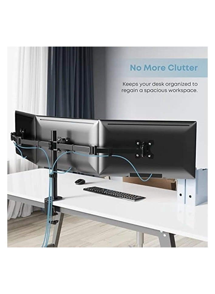 Triple Monitor Mount Stand - Triple 13-27 inch VESA 75 x 75/100 x 100