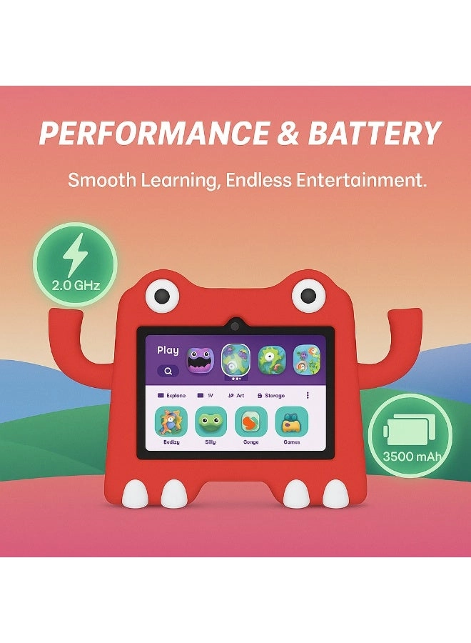 K6 Kids Tablet - 6GB 7 Inch 128GB